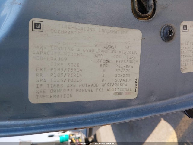 Aukcja sprzedaży 1991 Oldsmobile Cutlass Ciera, vin: 1G3AL54N5M6334266, numer aukcji: 45803197
