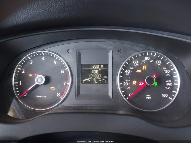 Продаж на аукціоні авто 2012 Volkswagen Jetta 2.5l Se, vin: 3VWDX7AJ5CM106536, номер лоту: 45803362