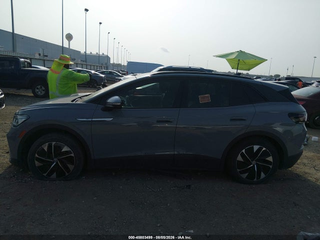 2022 Volkswagen Id.4 Pro S მანქანა იყიდება აუქციონზე, vin: WVGTMPE22NP051966, აუქციონის ნომერი: 45803499