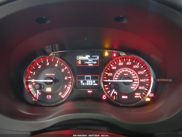 Продажа на аукционе авто 2015 Subaru Wrx, vin: JF1VA1A66F9824378, номер лота: 45803654