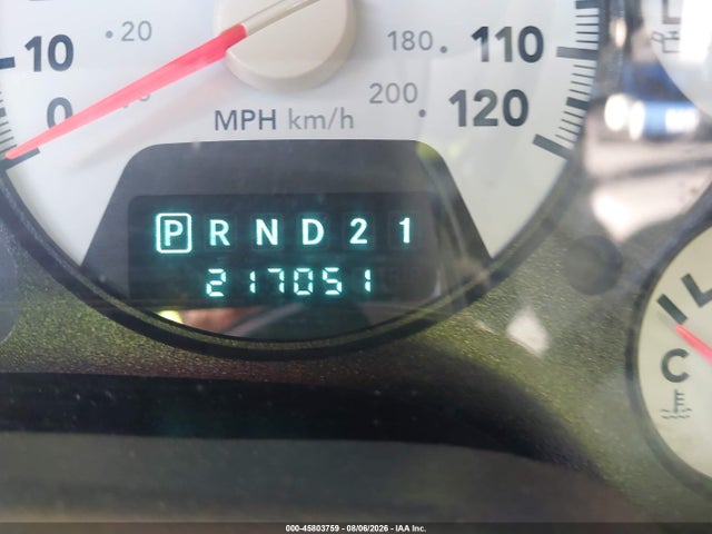 45803759 :رقم المزاد ، 1D7HA18P17S272567 vin ، 2007 Dodge Ram 1500 Slt مزاد بيع