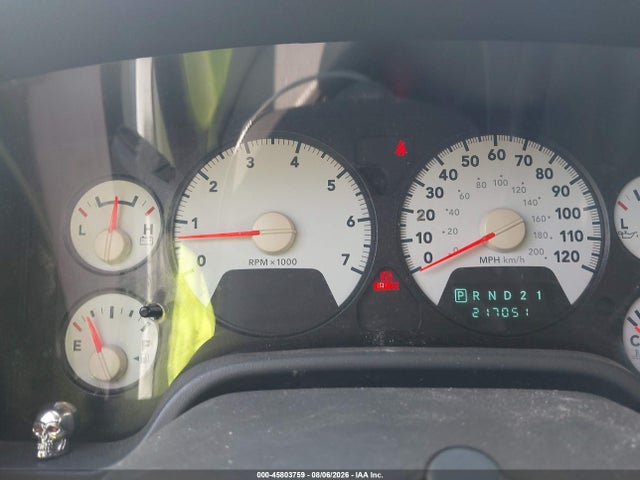 45803759 :رقم المزاد ، 1D7HA18P17S272567 vin ، 2007 Dodge Ram 1500 Slt مزاد بيع
