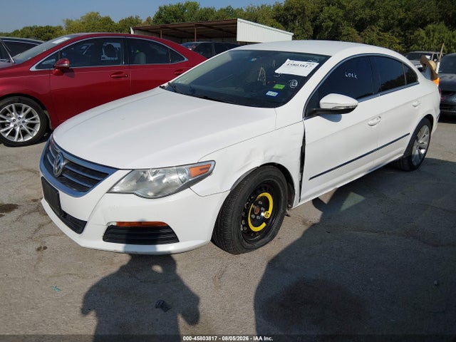 2012 Volkswagen Cc Sport მანქანა იყიდება აუქციონზე, vin: WVWMN7AN1CE520365, აუქციონის ნომერი: 45803817