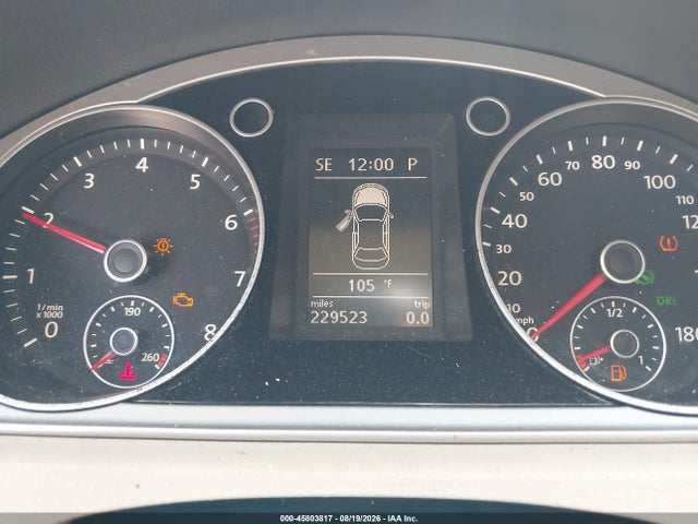 2012 Volkswagen Cc Sport მანქანა იყიდება აუქციონზე, vin: WVWMN7AN1CE520365, აუქციონის ნომერი: 45803817