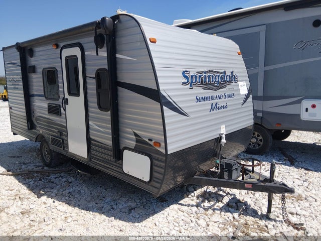 Продажа на аукционе авто 2017 Keystone Rv Summerland Mini 1800bh Travel Trailer, vin: 4YDT1801XHW152844, номер лота: 45803970