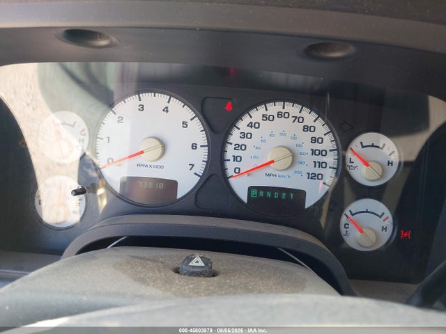 2004 Dodge Ram 1500 Slt/laramie მანქანა იყიდება აუქციონზე, vin: 1D7HU18DX4S607110, აუქციონის ნომერი: 45803979