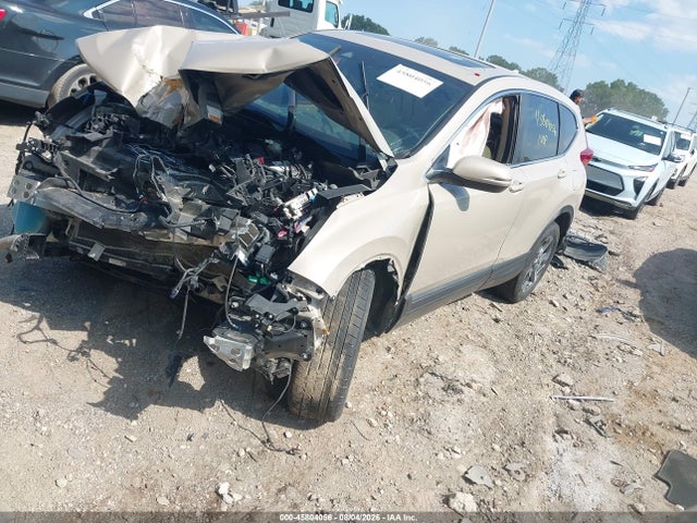 45804056 :رقم المزاد ، 5J6RW2H86HL068979 vin ، 2017 Honda Cr-v Ex-l/ex-l Navi مزاد بيع