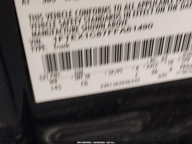 Ford F-150 Xl 2015 1FTEX1C87FFA61490 Image 9