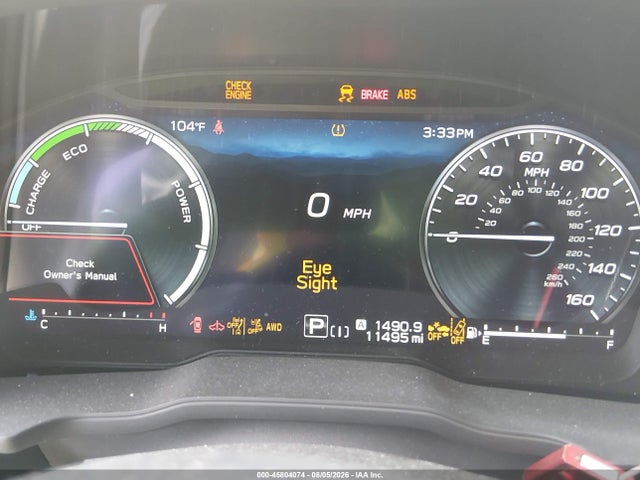 2025 Subaru Forester Premium Hybrid მანქანა იყიდება აუქციონზე, vin: JF2SLSED2SH439939, აუქციონის ნომერი: 45804074