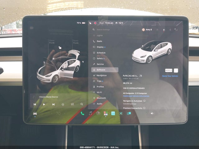 5YJ3E1EA4JF169463 Tesla Model 3 Long Range/mid Range