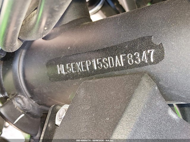45804174 :رقم المزاد ، ML5EXEP15SDAF8347 vin ، 2025 Kawasaki Ex650 P مزاد بيع