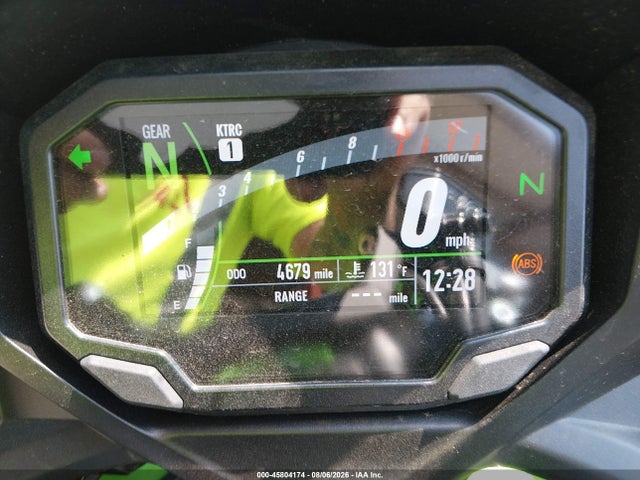 45804174 :رقم المزاد ، ML5EXEP15SDAF8347 vin ، 2025 Kawasaki Ex650 P مزاد بيع