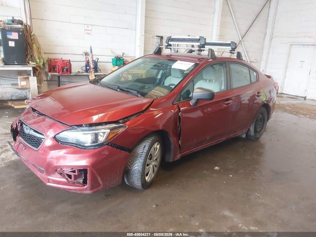 2017 Subaru Impreza 2.0i მანქანა იყიდება აუქციონზე, vin: 4S3GKAA61H1625109, აუქციონის ნომერი: 45804221