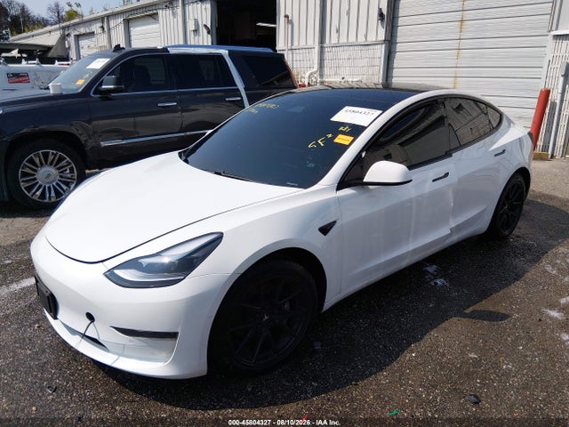Aukcja sprzedaży 2021 Tesla Model 3 Standard Range Plus Rear-wheel Drive, vin: 5YJ3E1EAXMF947690, numer aukcji: 45804327