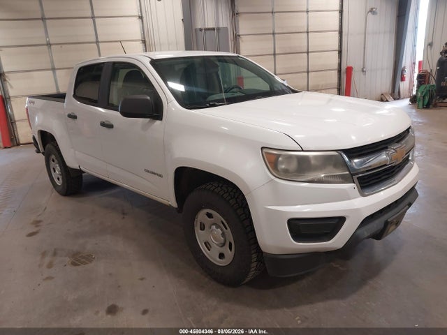 Продажа на аукционе авто 2016 Chevrolet Colorado 4wd Wt, vin: 1GCGTBE32G1233953, номер лота: 45804346