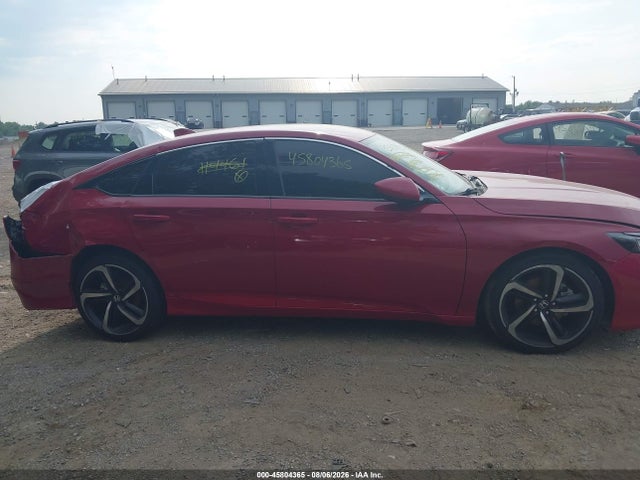 45804365 :رقم المزاد ، 1HGCV1F38JA114461 vin ، 2018 Honda Accord Sport مزاد بيع