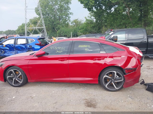45804365 :رقم المزاد ، 1HGCV1F38JA114461 vin ، 2018 Honda Accord Sport مزاد بيع