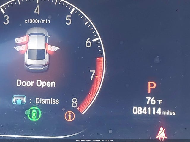 45804365 :رقم المزاد ، 1HGCV1F38JA114461 vin ، 2018 Honda Accord Sport مزاد بيع