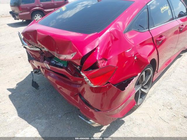 45804365 :رقم المزاد ، 1HGCV1F38JA114461 vin ، 2018 Honda Accord Sport مزاد بيع
