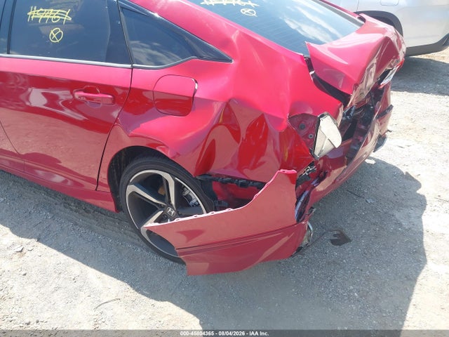 45804365 :رقم المزاد ، 1HGCV1F38JA114461 vin ، 2018 Honda Accord Sport مزاد بيع