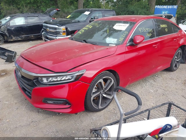 45804365 :رقم المزاد ، 1HGCV1F38JA114461 vin ، 2018 Honda Accord Sport مزاد بيع