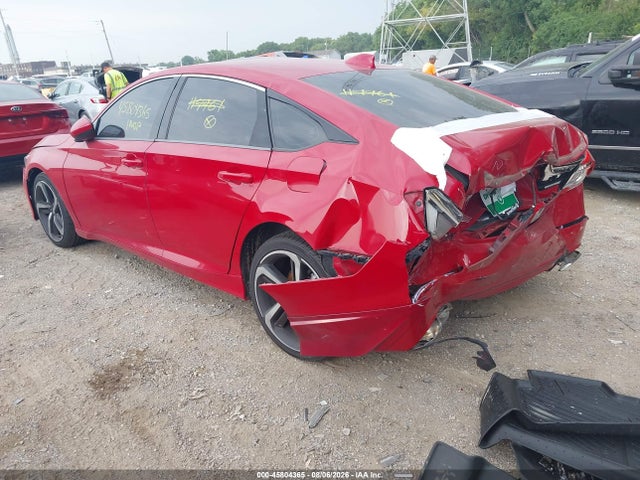45804365 :رقم المزاد ، 1HGCV1F38JA114461 vin ، 2018 Honda Accord Sport مزاد بيع
