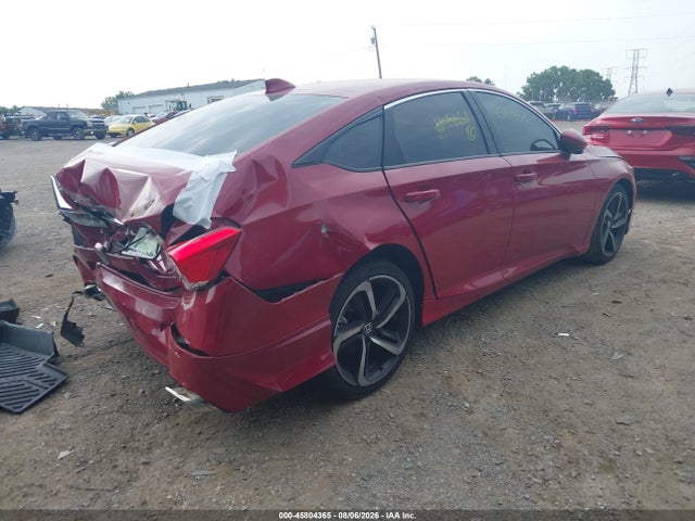 45804365 :رقم المزاد ، 1HGCV1F38JA114461 vin ، 2018 Honda Accord Sport مزاد بيع