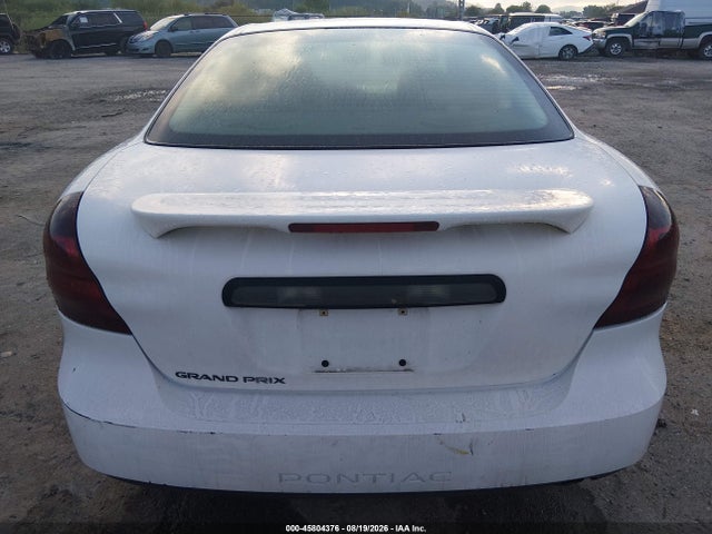 45804376 :رقم المزاد ، 2G2WP552861277896 vin ، 2006 Pontiac Grand Prix مزاد بيع