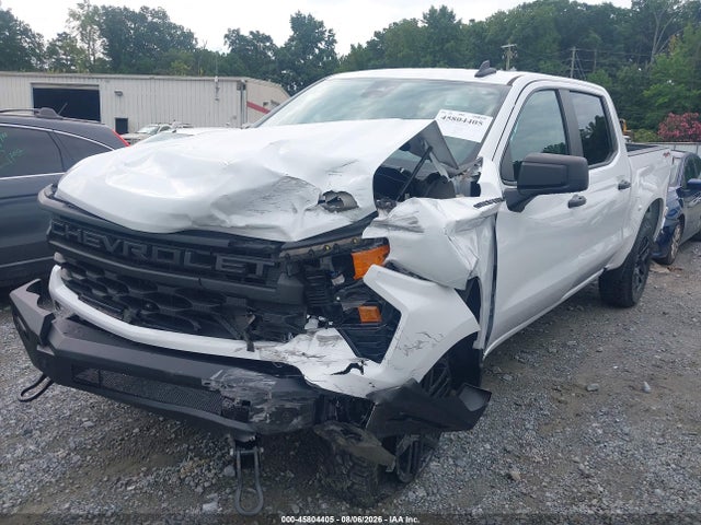 2023 Chevrolet Silverado 1500 4wd  Short Bed Custom მანქანა იყიდება აუქციონზე, vin: 1GCPDBEK9PZ165477, აუქციონის ნომერი: 45804405