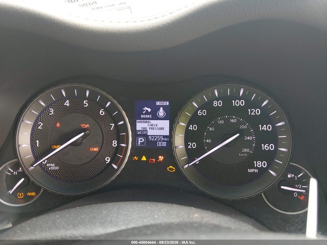 Aukcja sprzedaży 2019 Infiniti Q70l 3.7x Luxe, vin: JN1BY1PR3KM725201, numer aukcji: 45804444