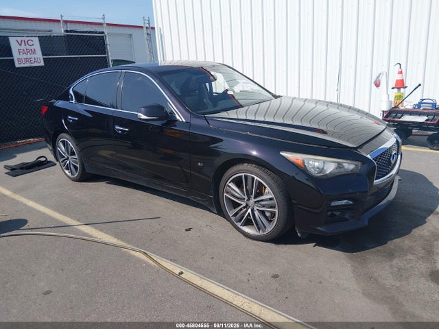 2014 Infiniti Q50 Sport მანქანა იყიდება აუქციონზე, vin: JN1BV7ARXEM684641, აუქციონის ნომერი: 45804555