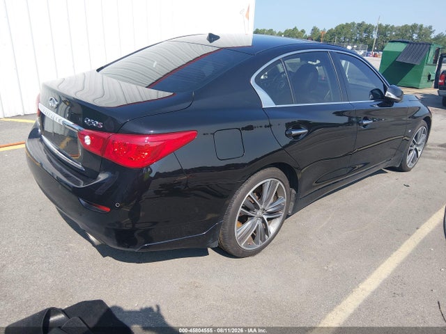 2014 Infiniti Q50 Sport მანქანა იყიდება აუქციონზე, vin: JN1BV7ARXEM684641, აუქციონის ნომერი: 45804555