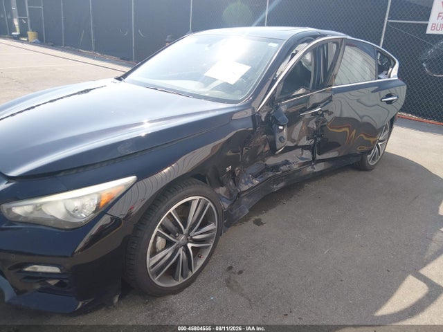 2014 Infiniti Q50 Sport მანქანა იყიდება აუქციონზე, vin: JN1BV7ARXEM684641, აუქციონის ნომერი: 45804555