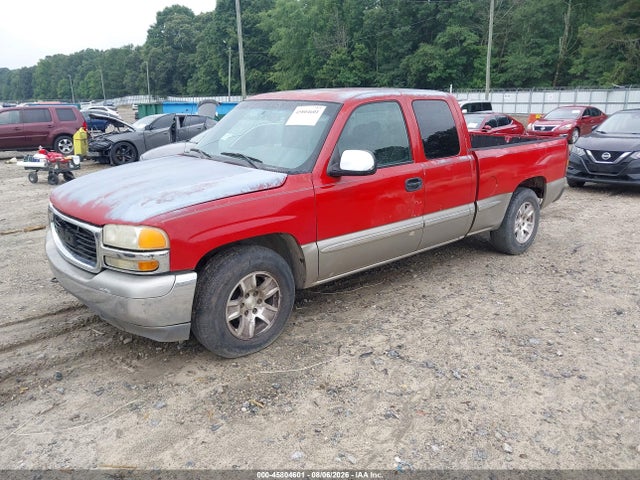 45804601 :رقم المزاد ، 2GTEC19V721152964 vin ، 2002 Gmc Sierra 1500 Sle مزاد بيع