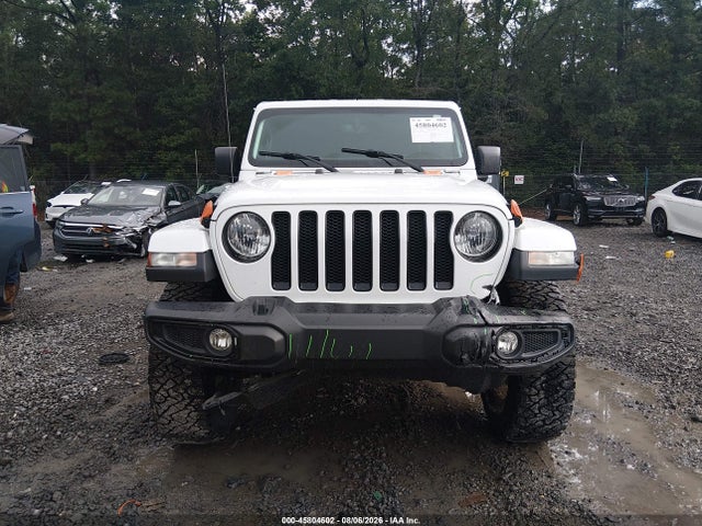 2021 Jeep Wrangler Unlimited Sahara Altitude 4x4 მანქანა იყიდება აუქციონზე, vin: 1C4HJXEG1MW607946, აუქციონის ნომერი: 45804602
