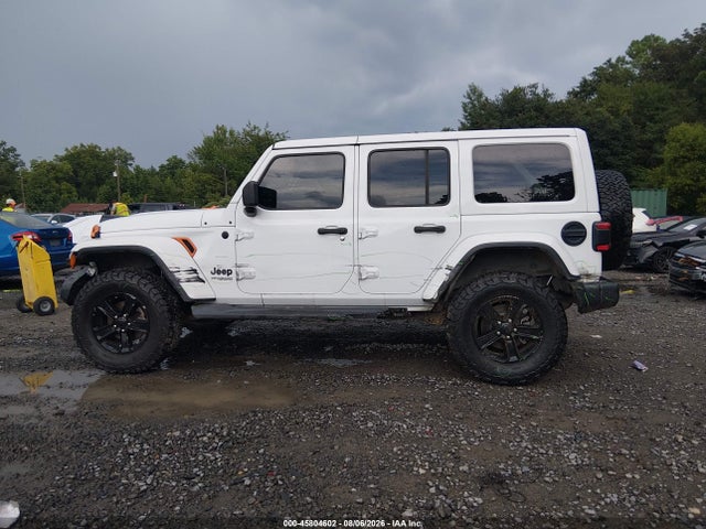 2021 Jeep Wrangler Unlimited Sahara Altitude 4x4 მანქანა იყიდება აუქციონზე, vin: 1C4HJXEG1MW607946, აუქციონის ნომერი: 45804602