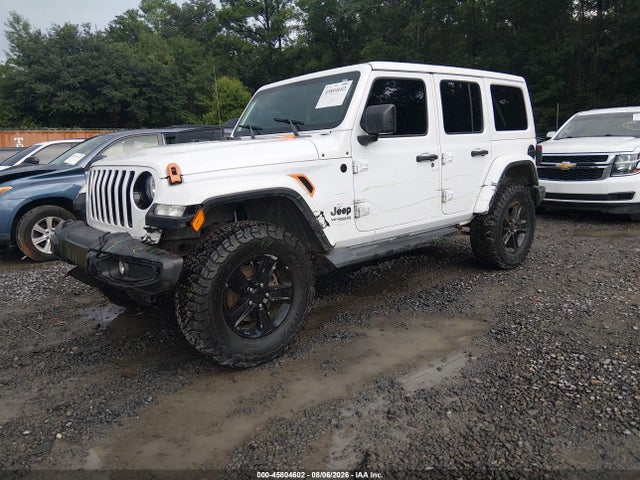 2021 Jeep Wrangler Unlimited Sahara Altitude 4x4 მანქანა იყიდება აუქციონზე, vin: 1C4HJXEG1MW607946, აუქციონის ნომერი: 45804602