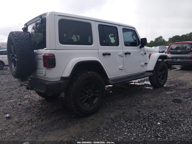 2021 Jeep Wrangler Unlimited Sahara Altitude 4x4 მანქანა იყიდება აუქციონზე, vin: 1C4HJXEG1MW607946, აუქციონის ნომერი: 45804602