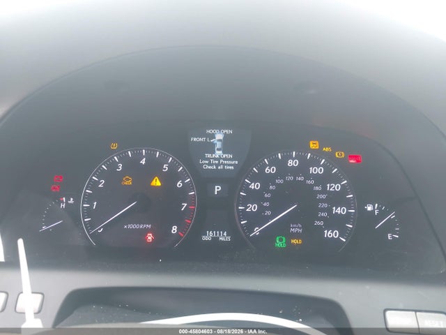 Продаж на аукціоні авто 2009 Lexus Ls 460, vin: JTHCL46F495003537, номер лоту: 45804603