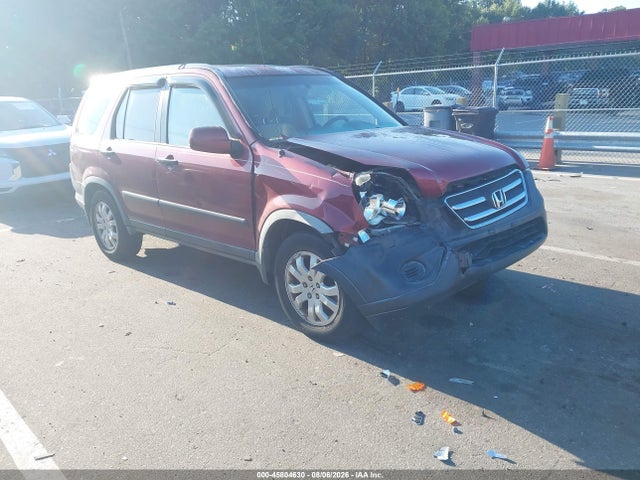 2006 Honda Cr-v Ex მანქანა იყიდება აუქციონზე, vin: JHLRD68896C017303, აუქციონის ნომერი: 45804630
