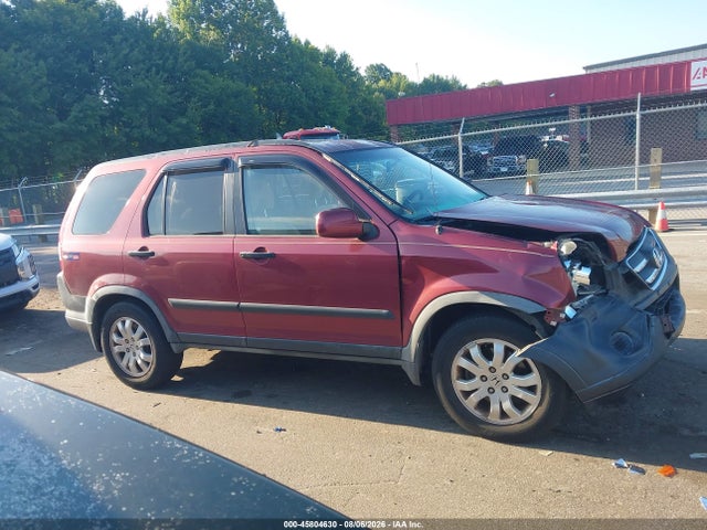 2006 Honda Cr-v Ex მანქანა იყიდება აუქციონზე, vin: JHLRD68896C017303, აუქციონის ნომერი: 45804630