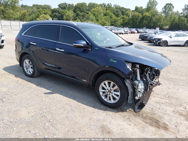 2019 Kia Sorento 2.4l Lx მანქანა იყიდება აუქციონზე, vin: 5XYPGDA39KG596359, აუქციონის ნომერი: 45804642