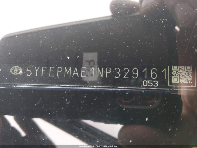 Aukcja sprzedaży 2022 Toyota Corolla Le, vin: 5YFEPMAE1NP329161, numer aukcji: 45804796