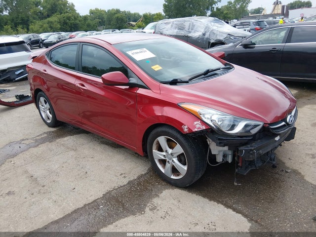 45804829 :رقم المزاد ، 5NPDH4AE4DH309703 vin ، 2013 Hyundai Elantra Gls مزاد بيع