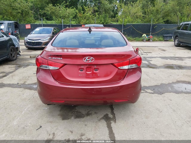 45804829 :رقم المزاد ، 5NPDH4AE4DH309703 vin ، 2013 Hyundai Elantra Gls مزاد بيع