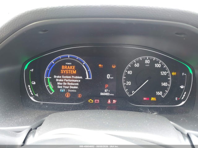 Aukcja sprzedaży 2022 Honda Accord Hybrid Touring, vin: 1HGCV3F94NA027016, numer aukcji: 45804852