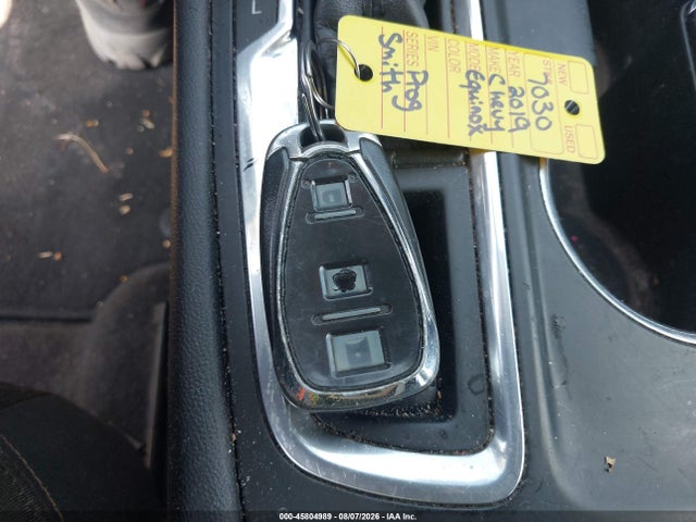 Aukcja sprzedaży 2019 Chevrolet Equinox Lt, vin: 2GNAXKEV4K6302523, numer aukcji: 45804989