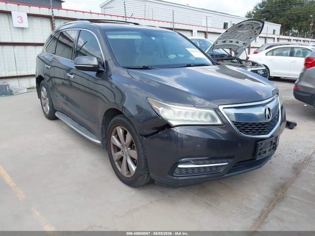 45805057 :رقم المزاد ، 5FRYD4H86FB015099 vin ، 2015 Acura Mdx Advance Pkg W/entertainment Pkg مزاد بيع
