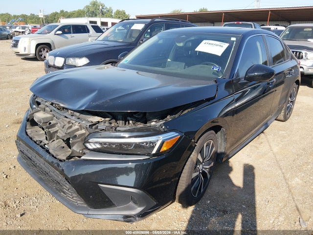 2022 Honda Civic Ex-l მანქანა იყიდება აუქციონზე, vin: 19XFL1H77NE012525, აუქციონის ნომერი: 45805096