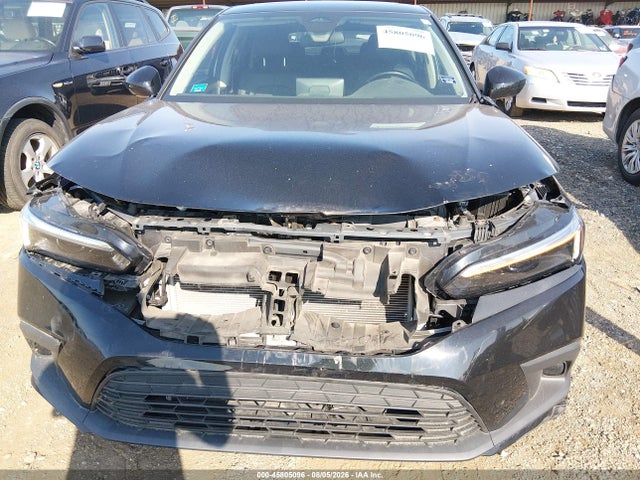 2022 Honda Civic Ex-l მანქანა იყიდება აუქციონზე, vin: 19XFL1H77NE012525, აუქციონის ნომერი: 45805096